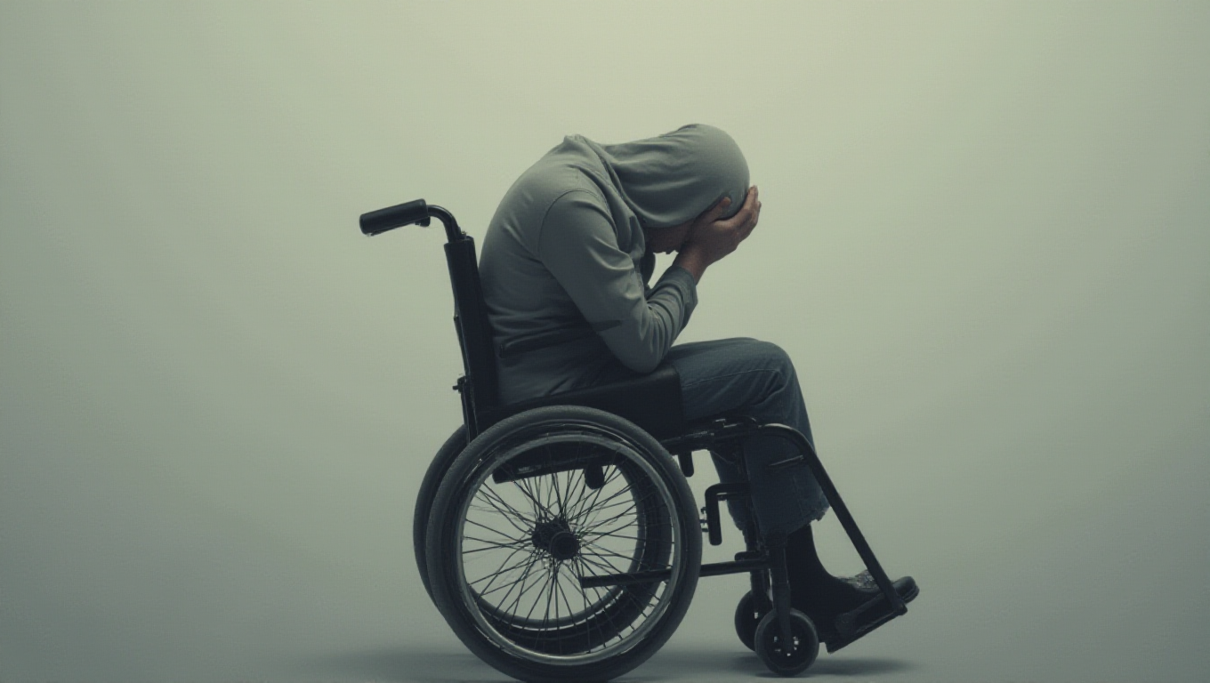 Illustration pour le mot 'paralysie'