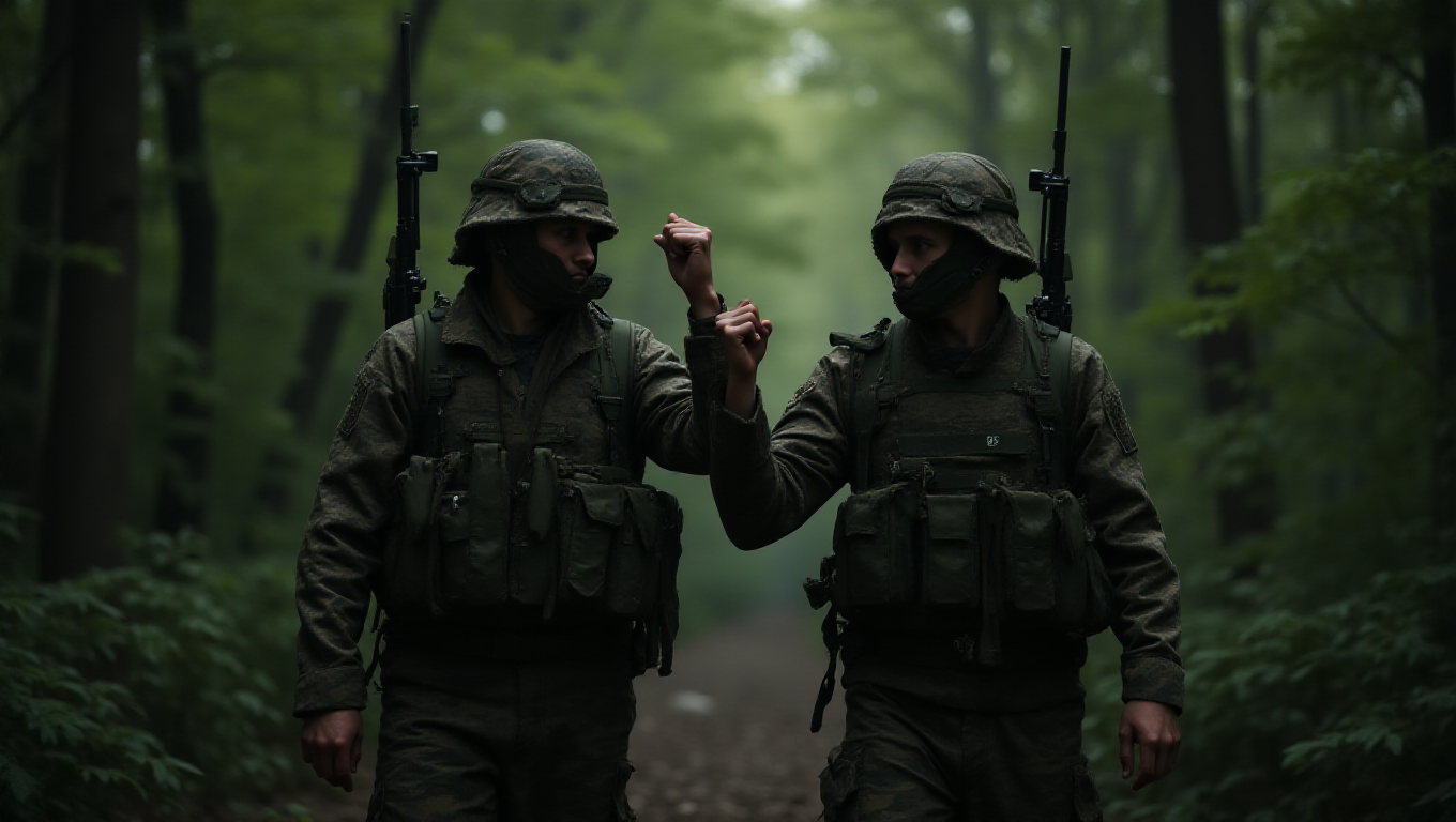 Illustration pour le mot 'partisan'