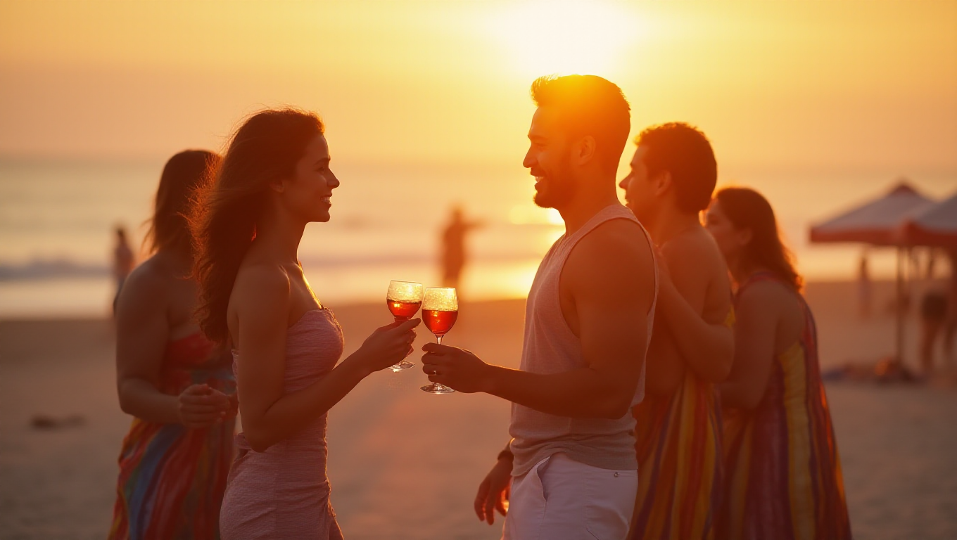 Illustration pour le mot 'partouze'