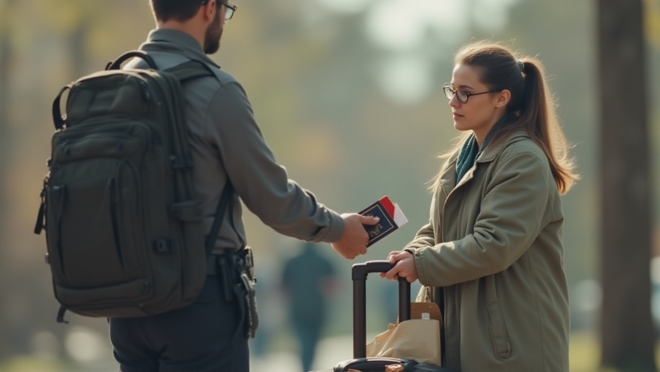 Illustration pour le mot 'passeport'