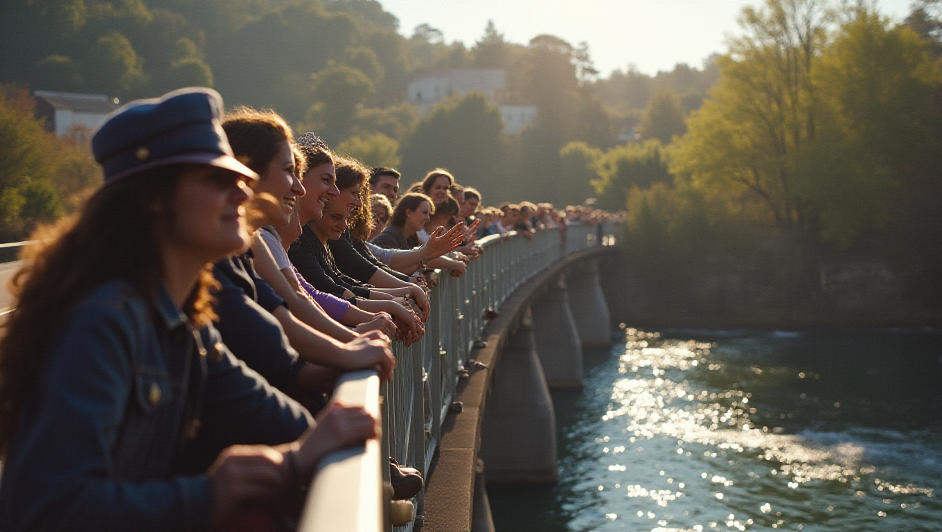 Illustration pour le mot 'passerelle'