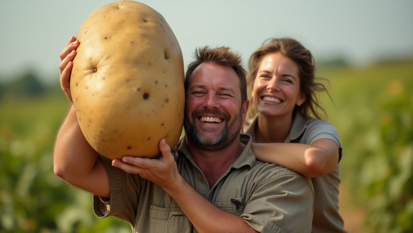 Illustration pour le mot 'patate'