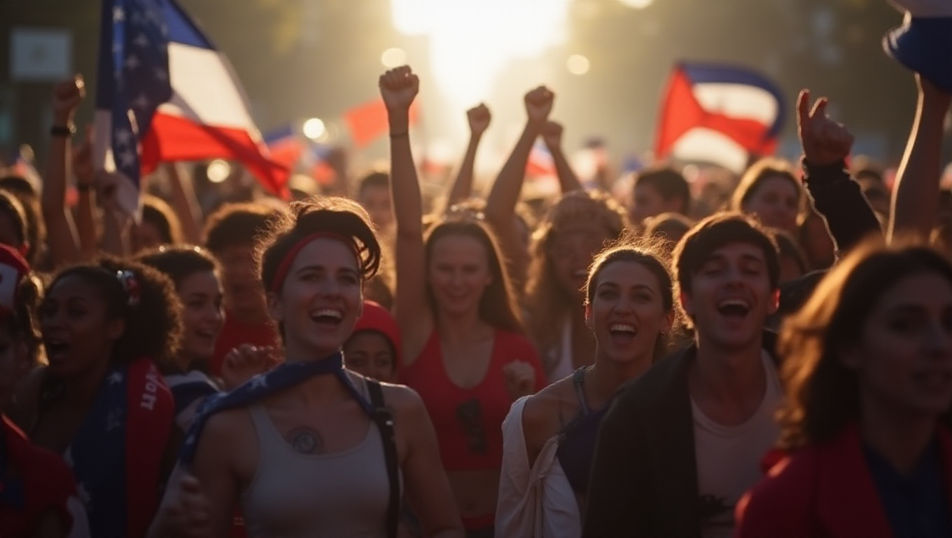 Illustration pour le mot 'patriote'