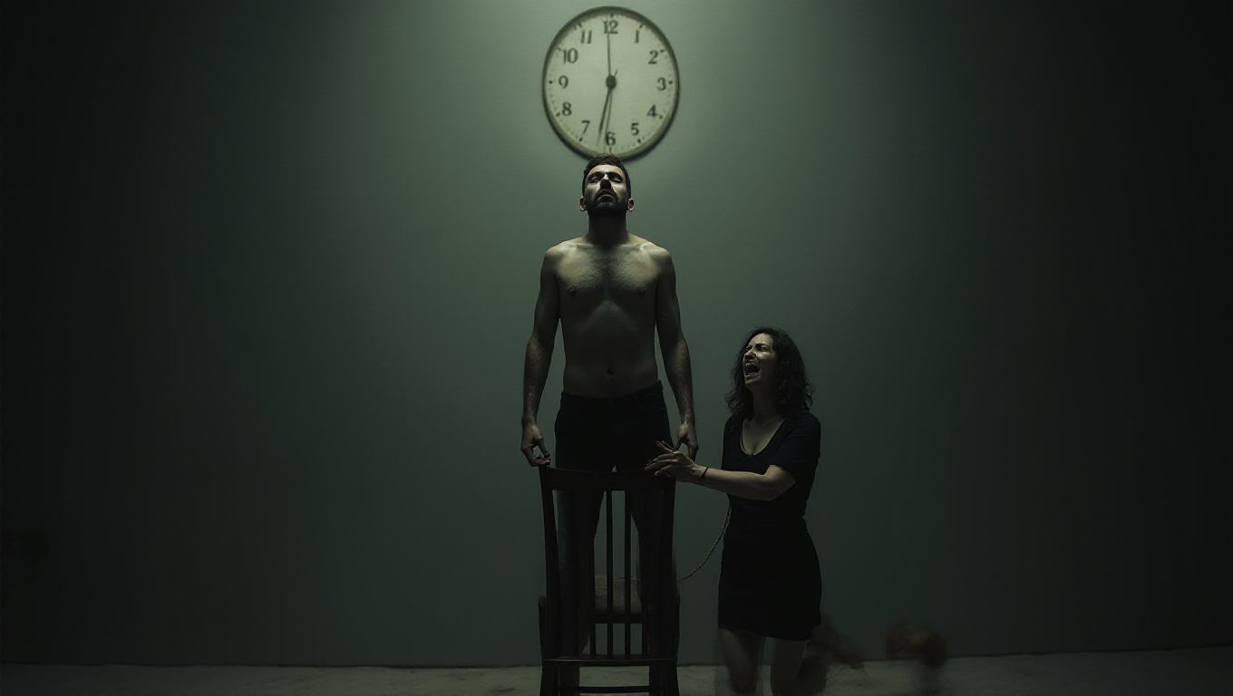 Illustration pour le mot 'pendaison'