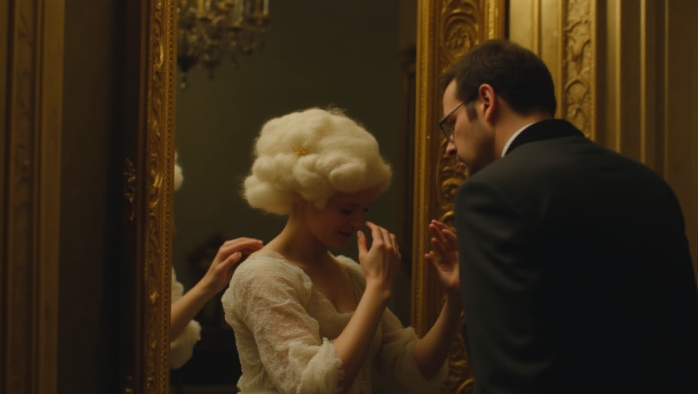 Illustration pour le mot 'perruque'