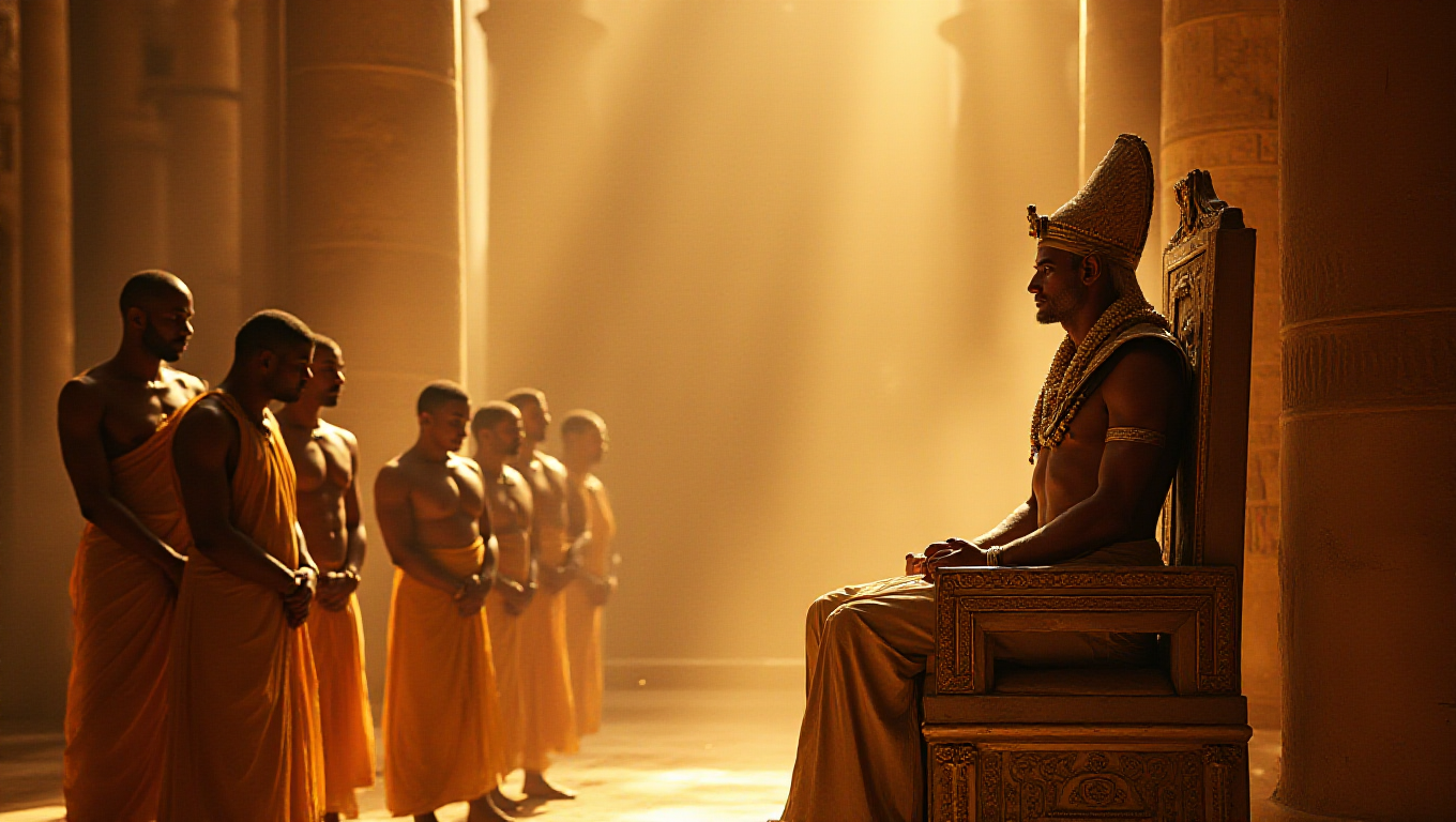 Illustration pour le mot 'pharaon'