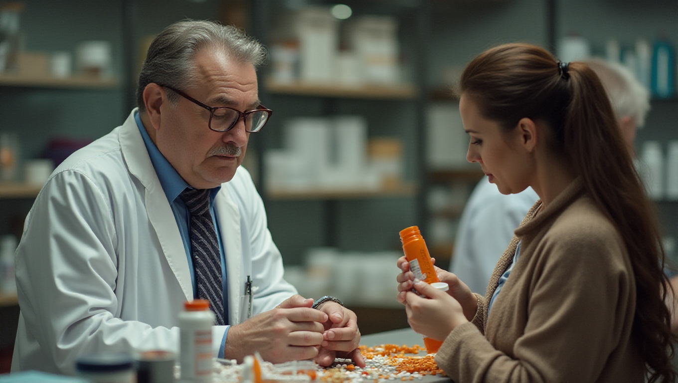 Illustration pour le mot 'pharmacien'