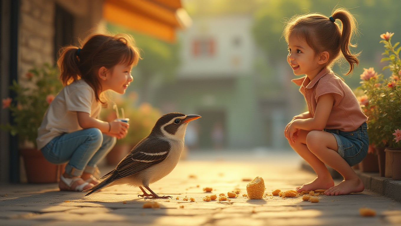 Illustration pour le mot 'piaf'