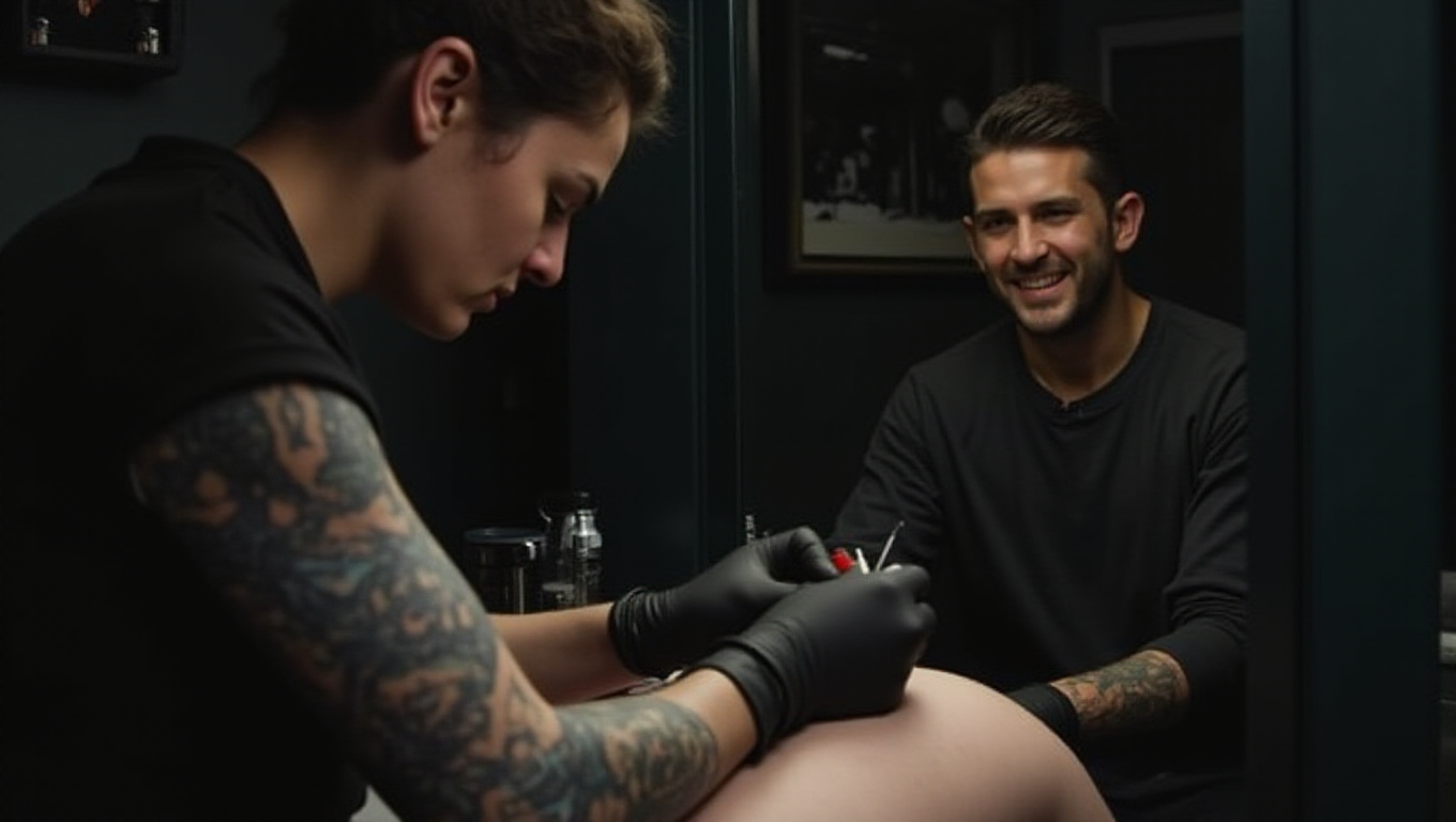 Illustration pour le mot 'piercing'