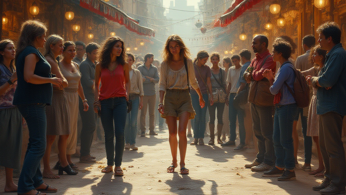 Illustration pour le mot 'piétiner'