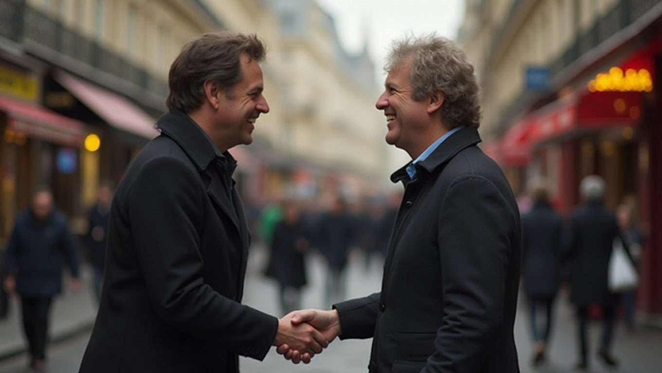 Illustration pour le mot 'salutation'