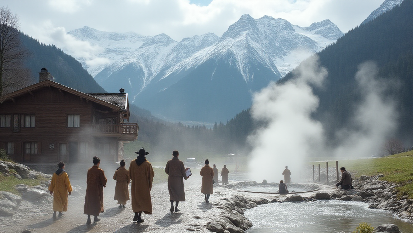 Illustration pour le mot 'sanatorium'