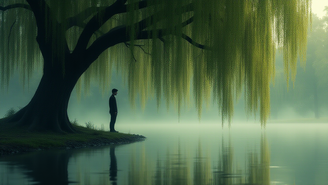 Illustration pour le mot 'saule'