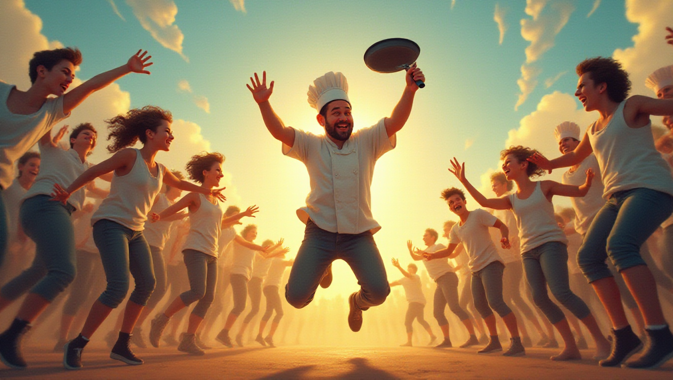 Illustration pour le mot 'saut'