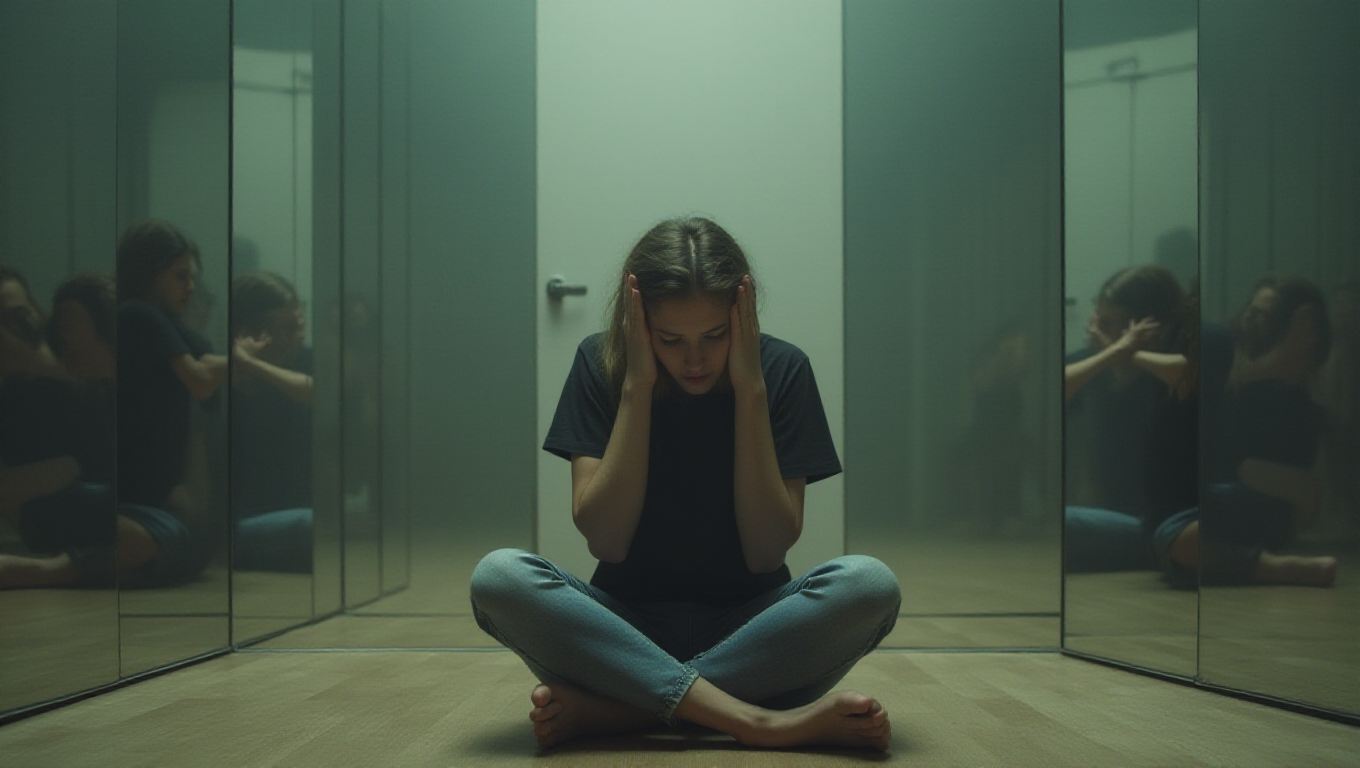 Illustration pour le mot 'schizophrénie'