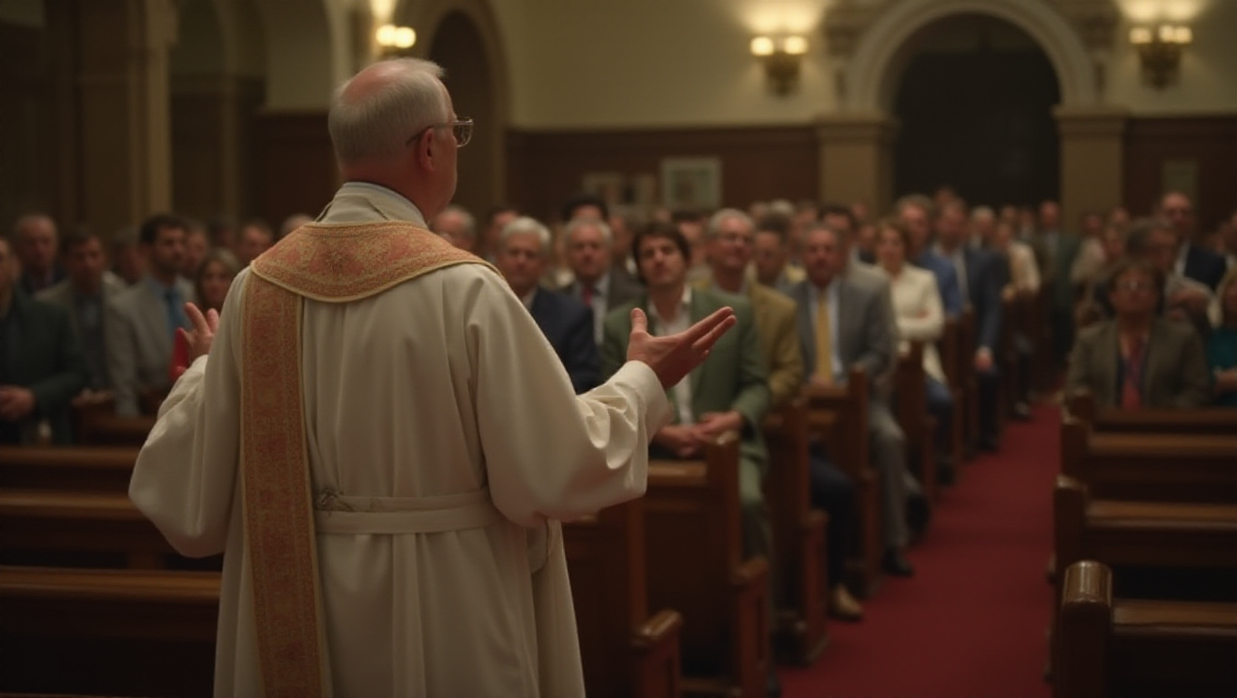 Illustration pour le mot 'sermon'