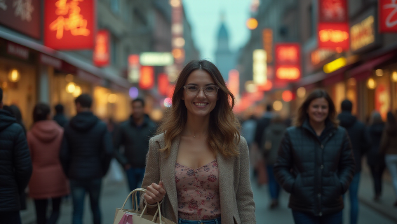 Illustration pour le mot 'shopping'