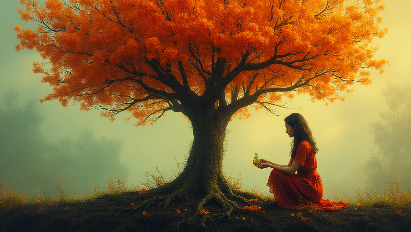 Illustration pour le mot 'sève'