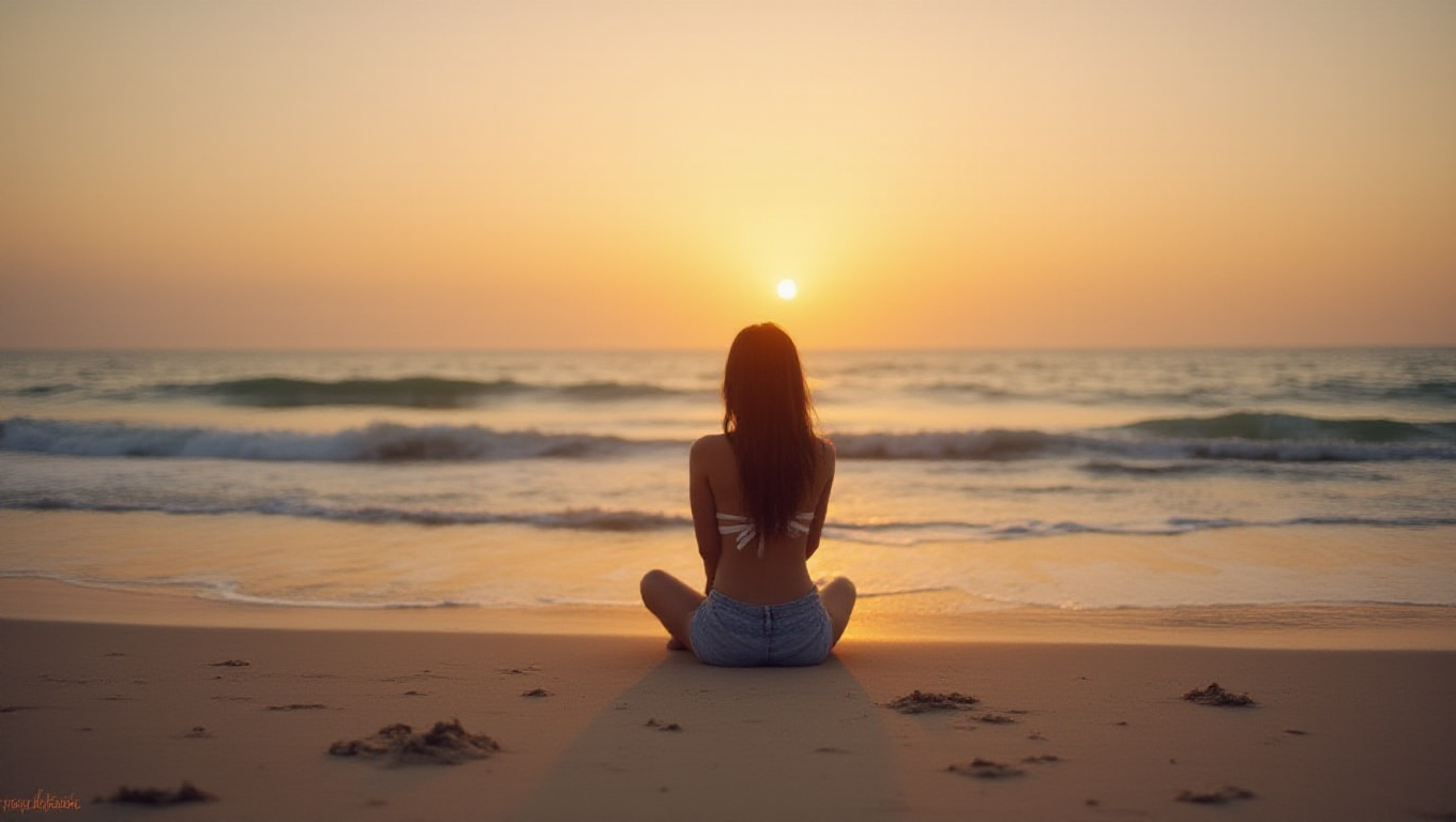 Illustration pour le mot 'sérénité'