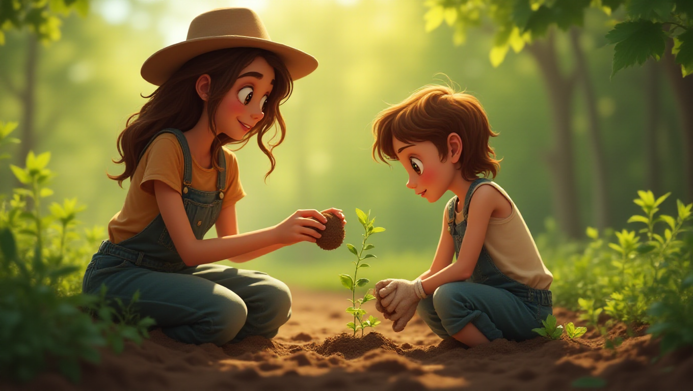 Illustration pour le mot 'terre'