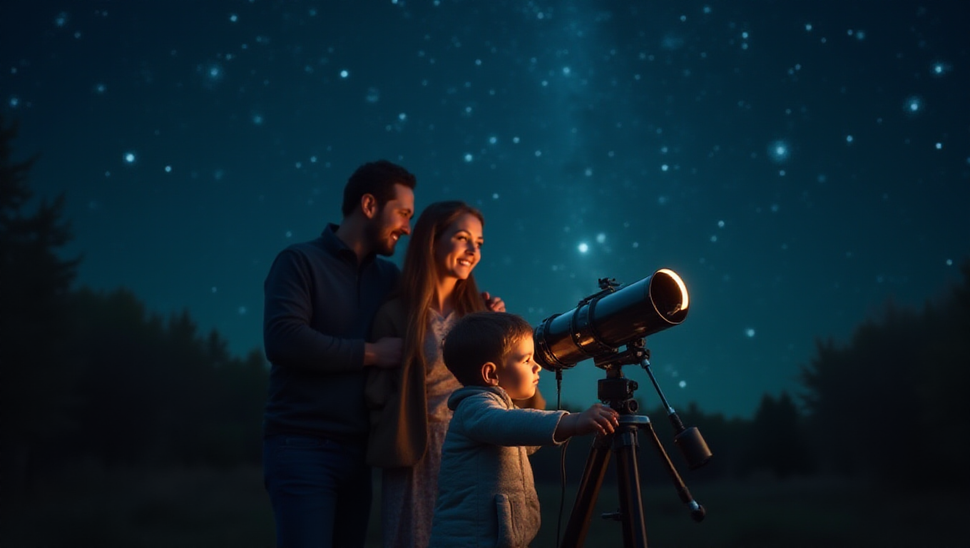 Illustration pour le mot 'télescope'